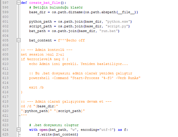 Persistence in startup folder